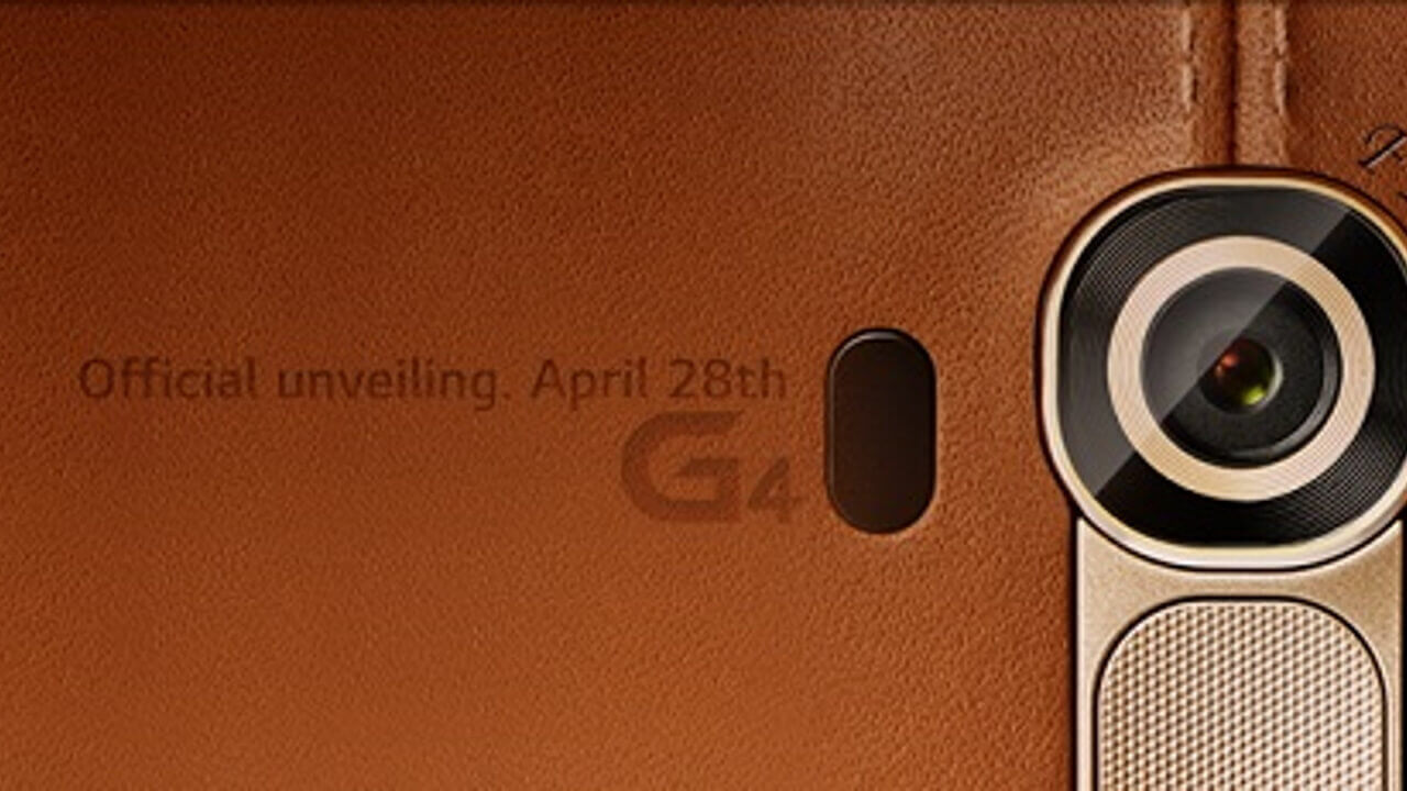 「LG G4」革製バックカバーを用いたリアカメラ周辺画像公開