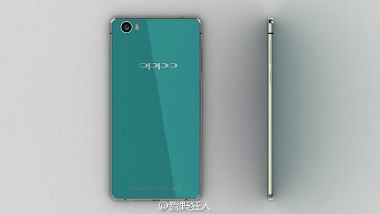 超極薄？「OPPO R7」レンダー画像流出