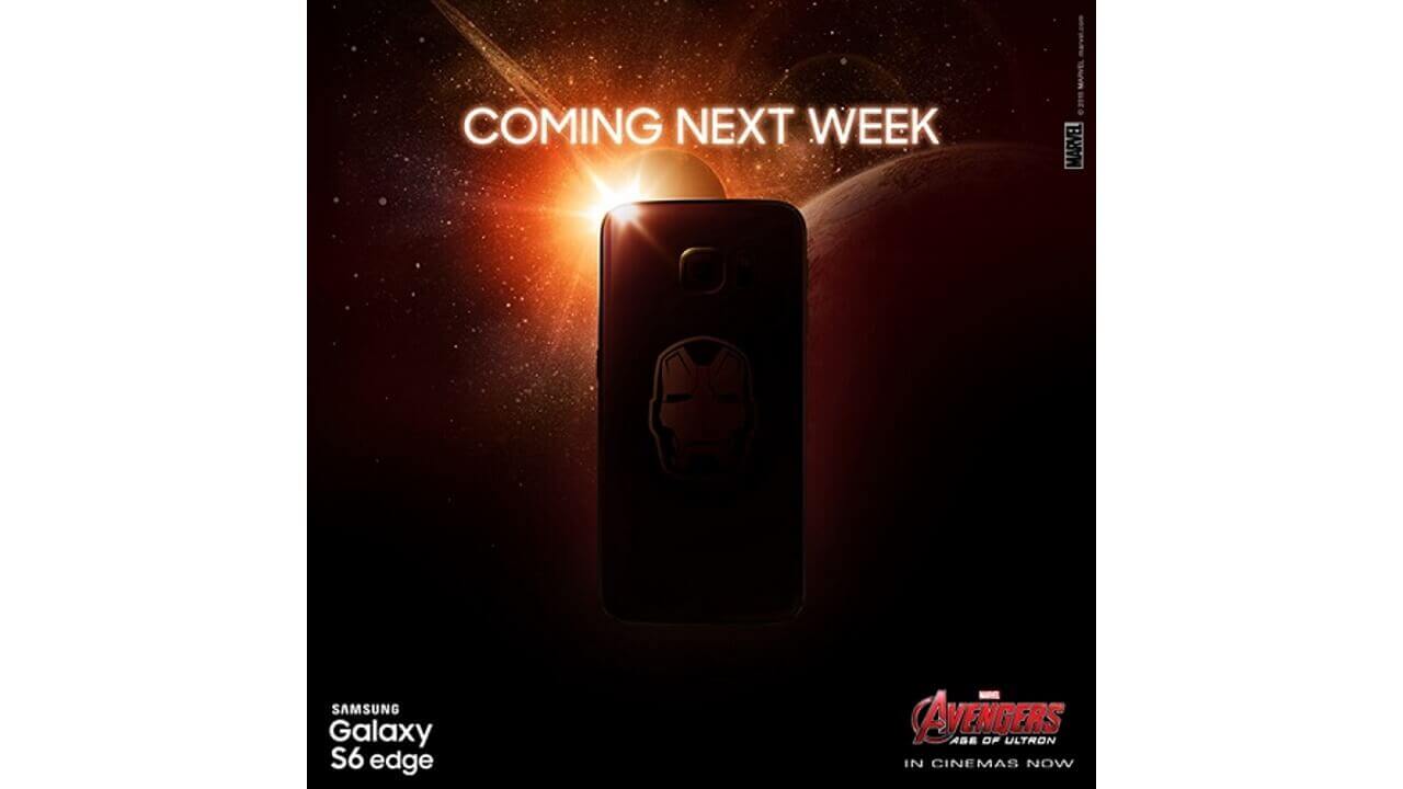 「Galaxy S6 Edge」アイアンマンコラボエディションは来週公開