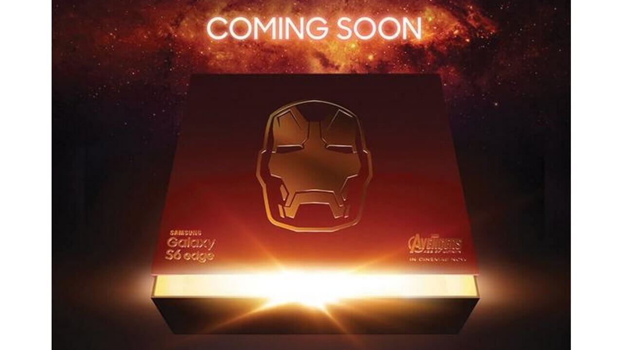 「Galaxy S6 Edge」アイアンマンコラボエディションのティザー公開