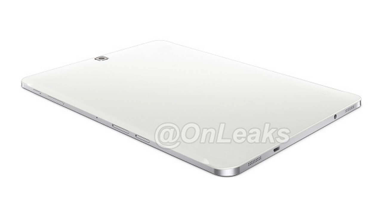 「Galaxy Tab S2」9.7インチモデルとされる背面画像流出