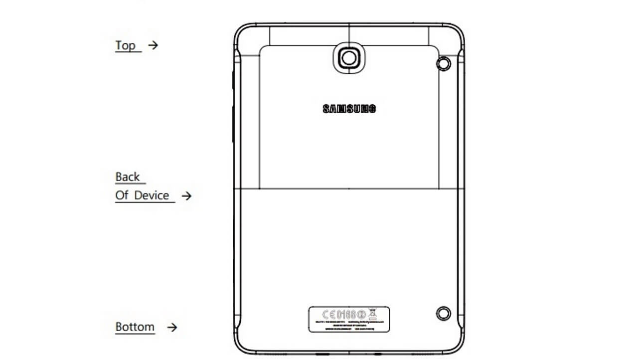 「Galaxy Tab S2」実機画像とFCC認証情報