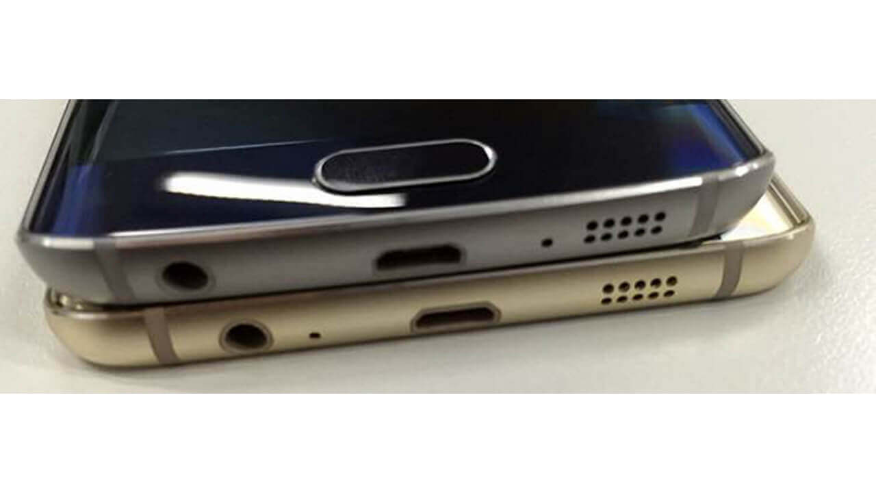 「Galaxy S6 Edge/S6 Edge+」の大きさを比較した画像が公開される