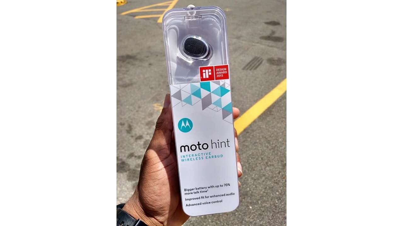 「Moto Hint」改良モデルがBest Buyで発売