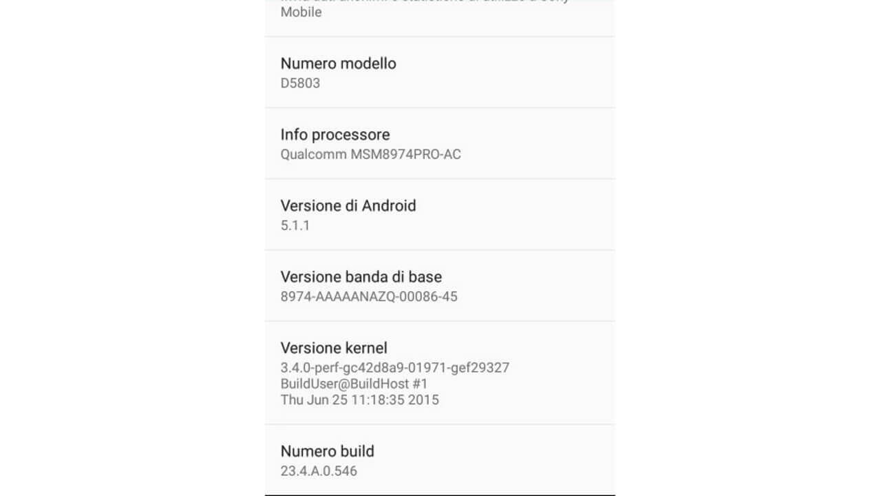 Sony Mobile、「Xperia Z2/Z3」シリーズにAndroid 5.1.1配信開始