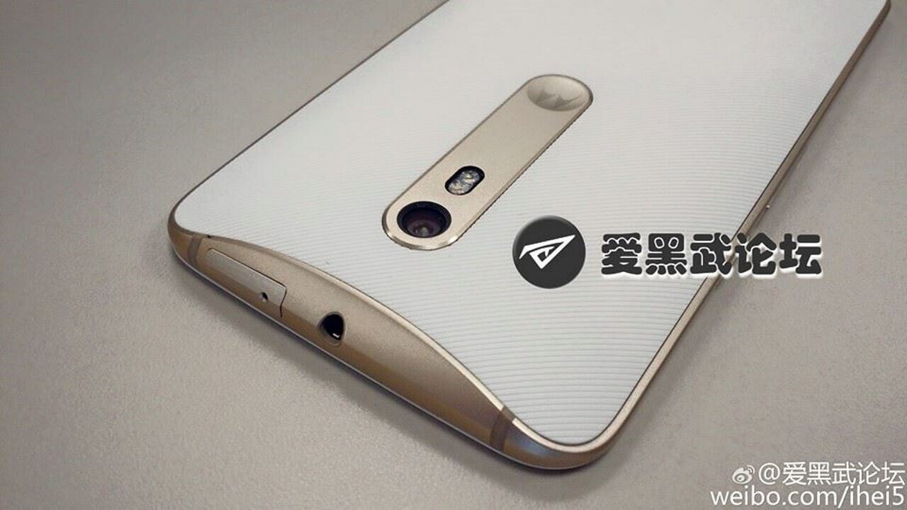 ゴールドフレーム採用「Moto X（3rd Gen.）」実機写真流出
