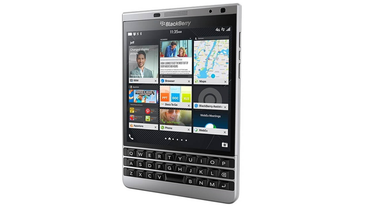 Handtecに「BlackBerry Passport Silver Edition」入荷