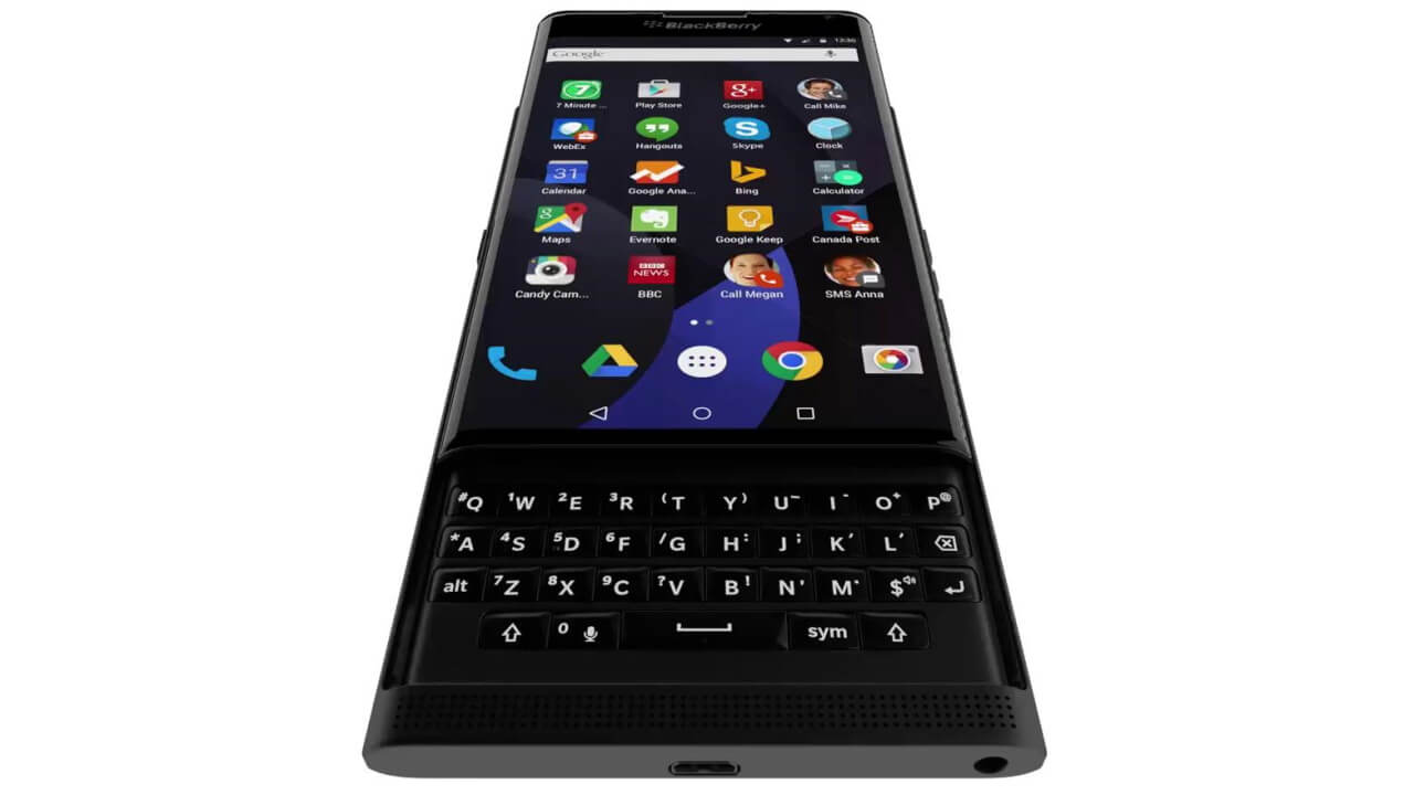 スライドキーボード搭載「BlackBerry Venice（Slider）」レンダ画像流出