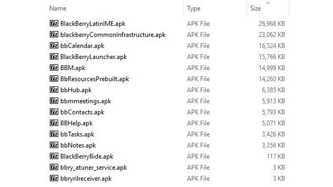 「BlackBerry Venice」様々なオリジナルアプリがプリインストール？