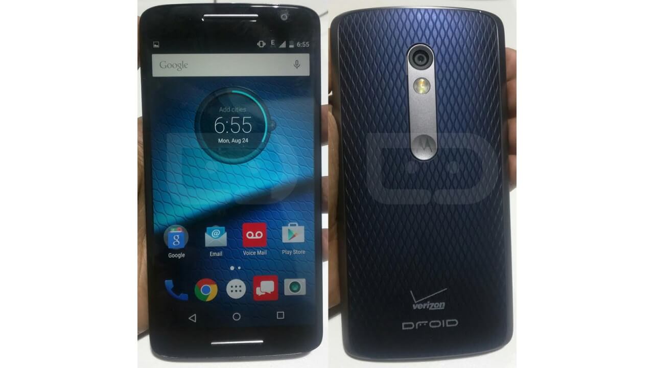 「Droid Maxx 2」実機写真と端末情報流出
