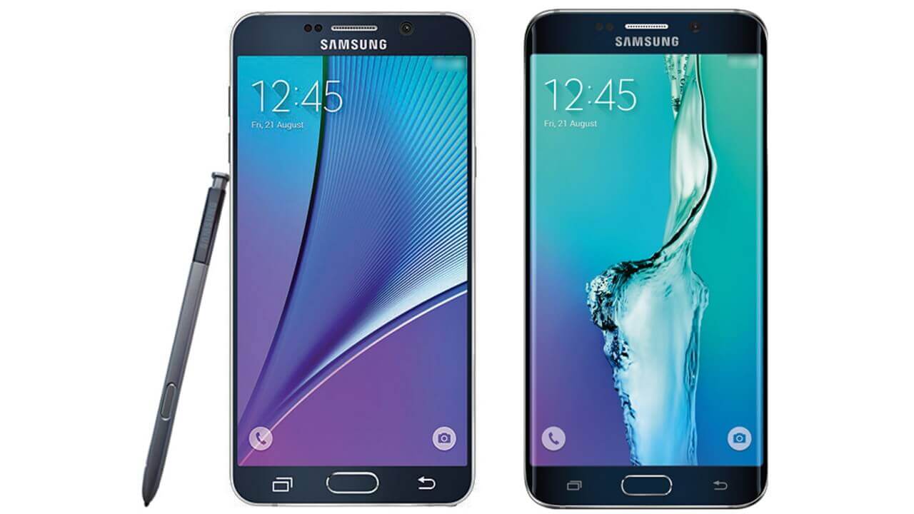 「Galaxy Note5/S6 Edge+」の鮮明なレンダ画像