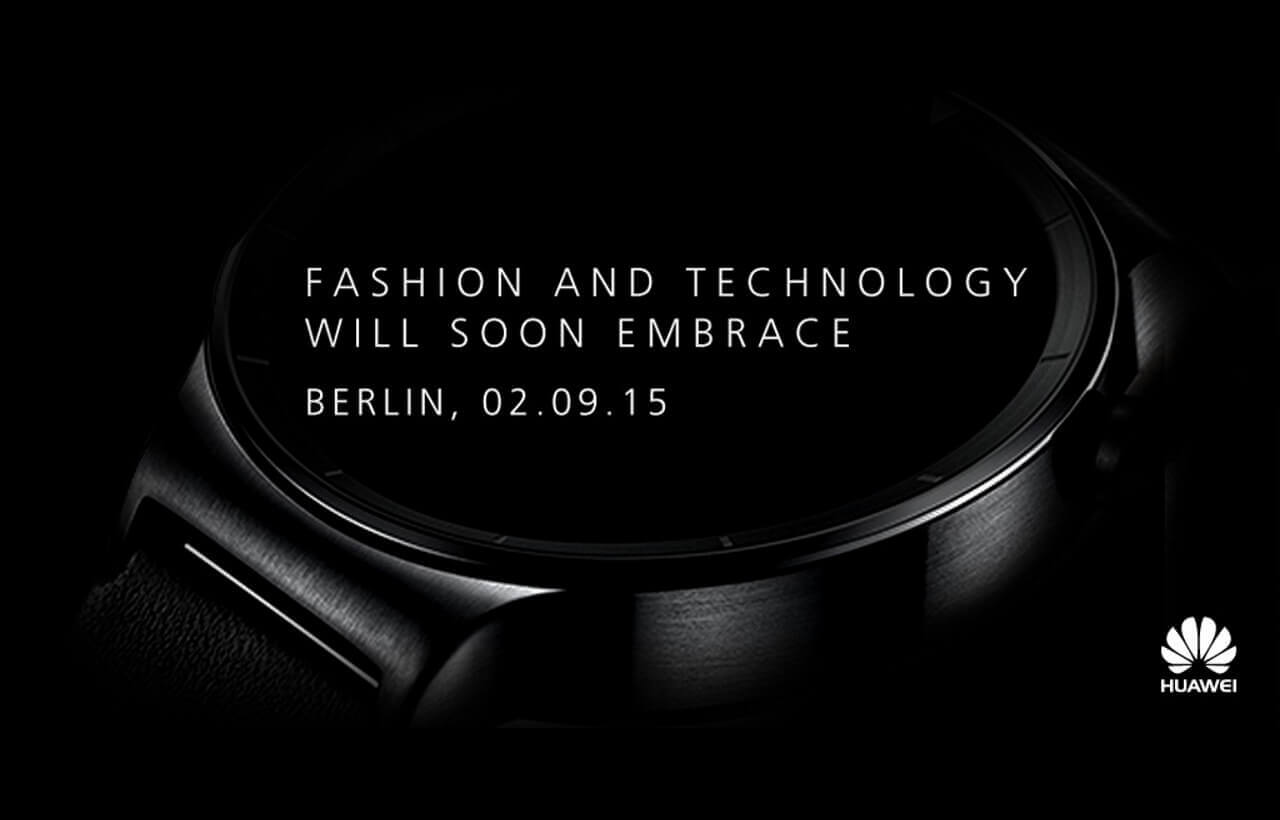 Huawei、IFA 2015に向けたスマートウォッチティザー公開