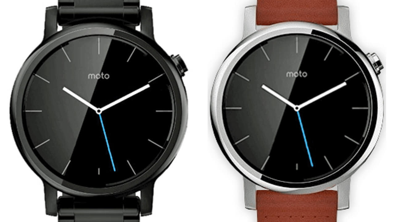 「Moto 360S/L」サイズが伝えられる