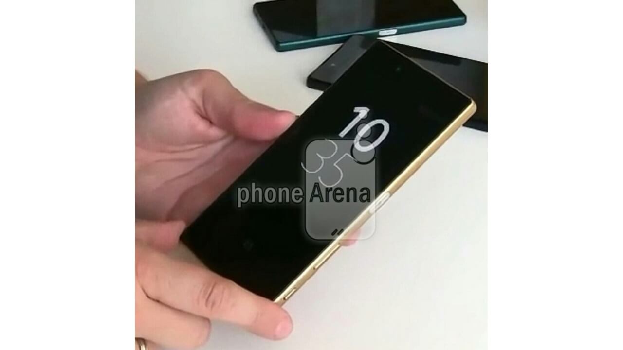 「Xperia Z5」ハンズオン画像流出