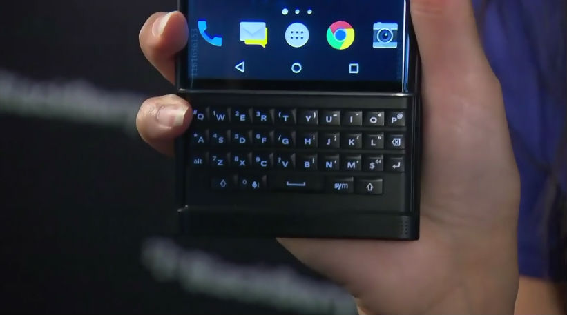 BlackBerryのJohn Chen CEOによる「Priv」のハンズオン動画