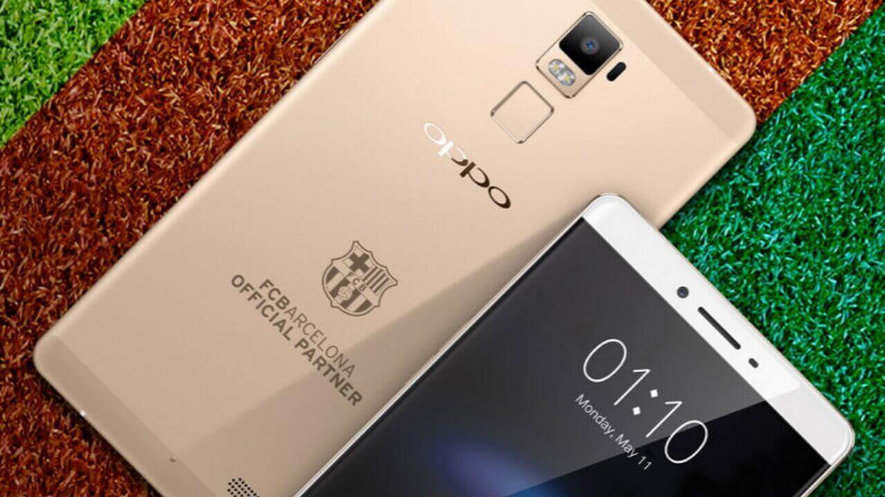 FCバルセロナコラボスマートフォン「OPPO R7 Plus FC Barcelona Edition」発表