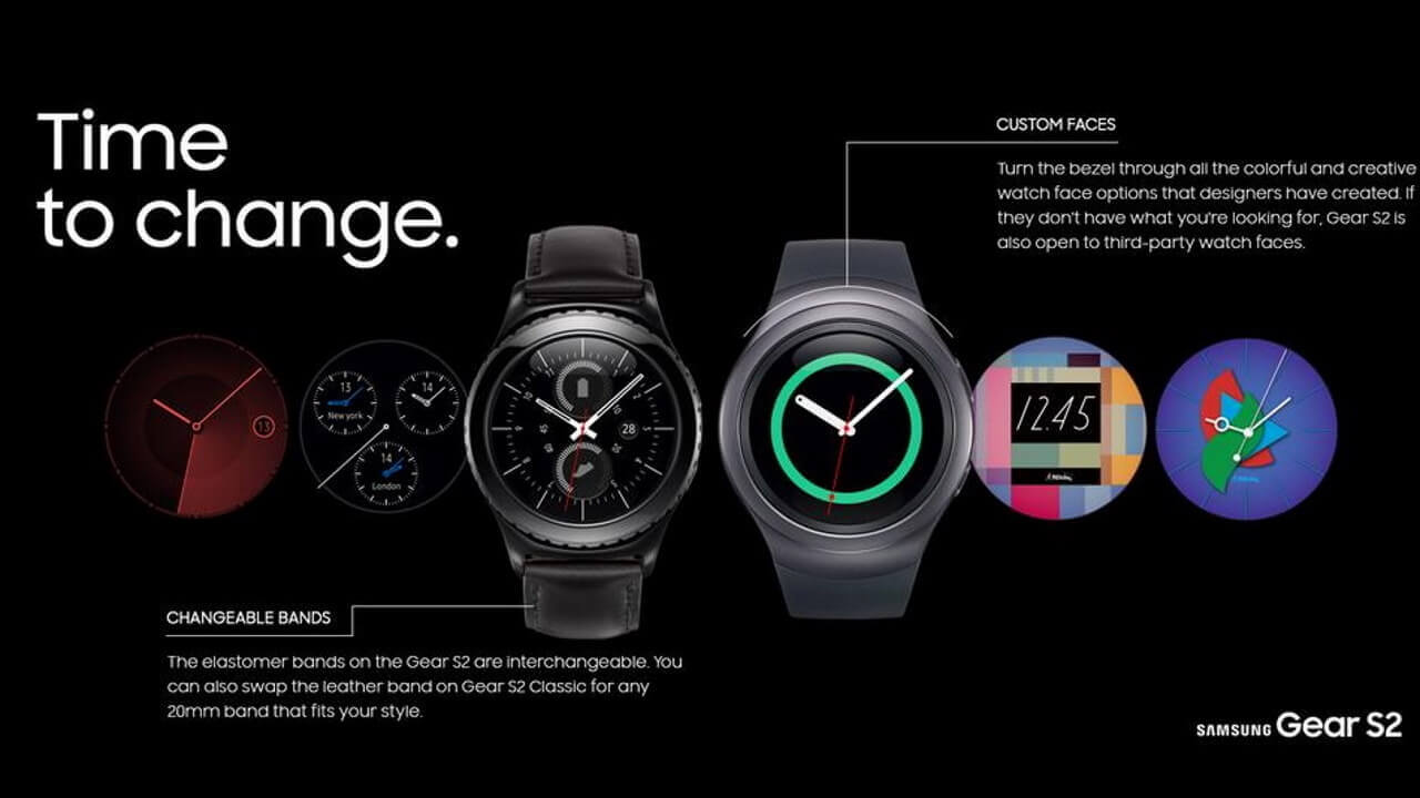 Samsung、eSIM対応新スマートウォッチ「Gear S2」発表【IFA 2015】