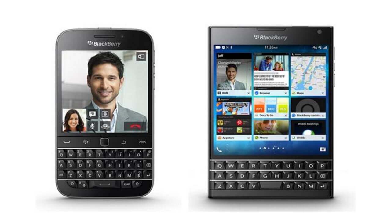 本日！「BlackBerry Passport/Classic」国内正規品発売