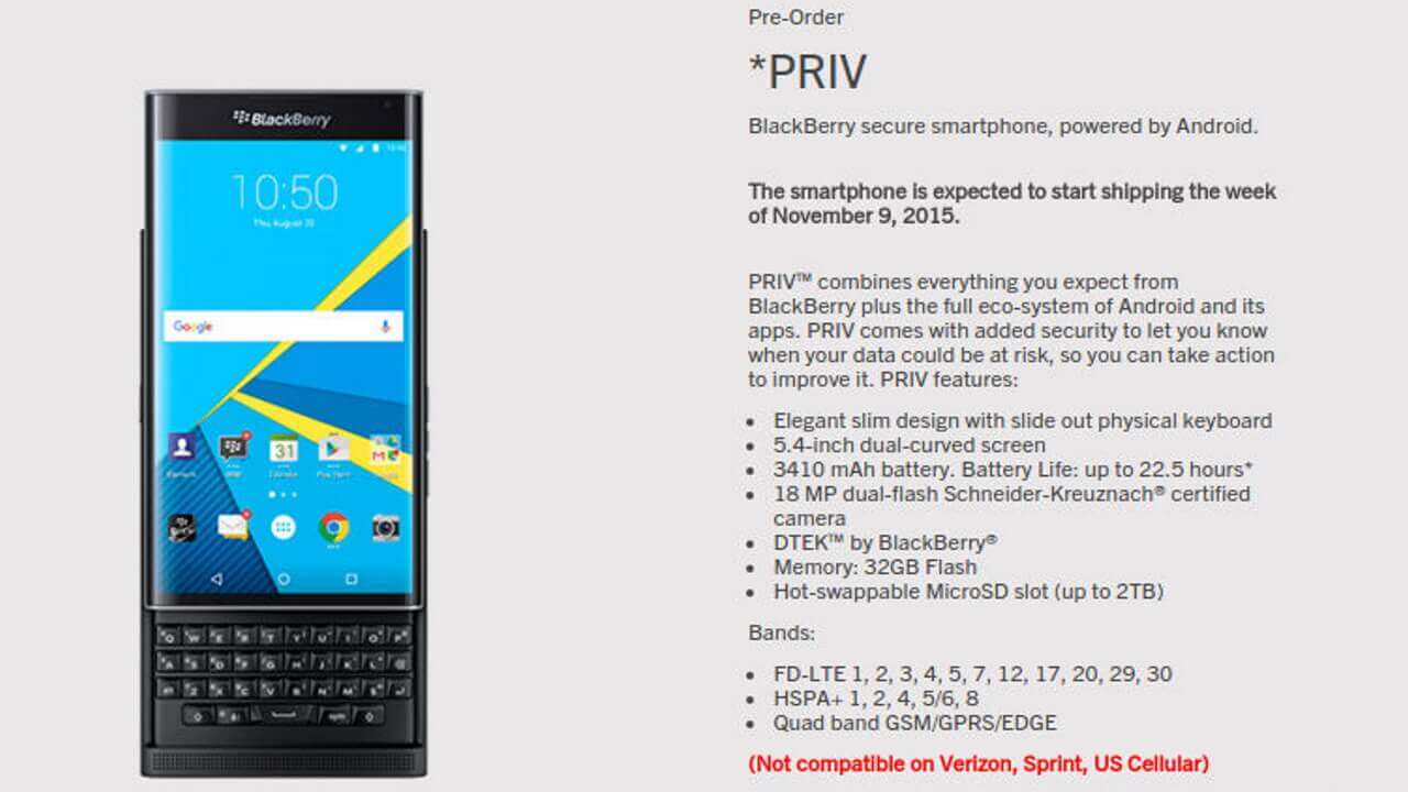 BlackBerry Priv