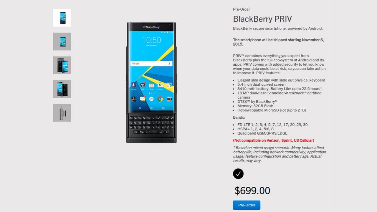 BlackBerry Priv