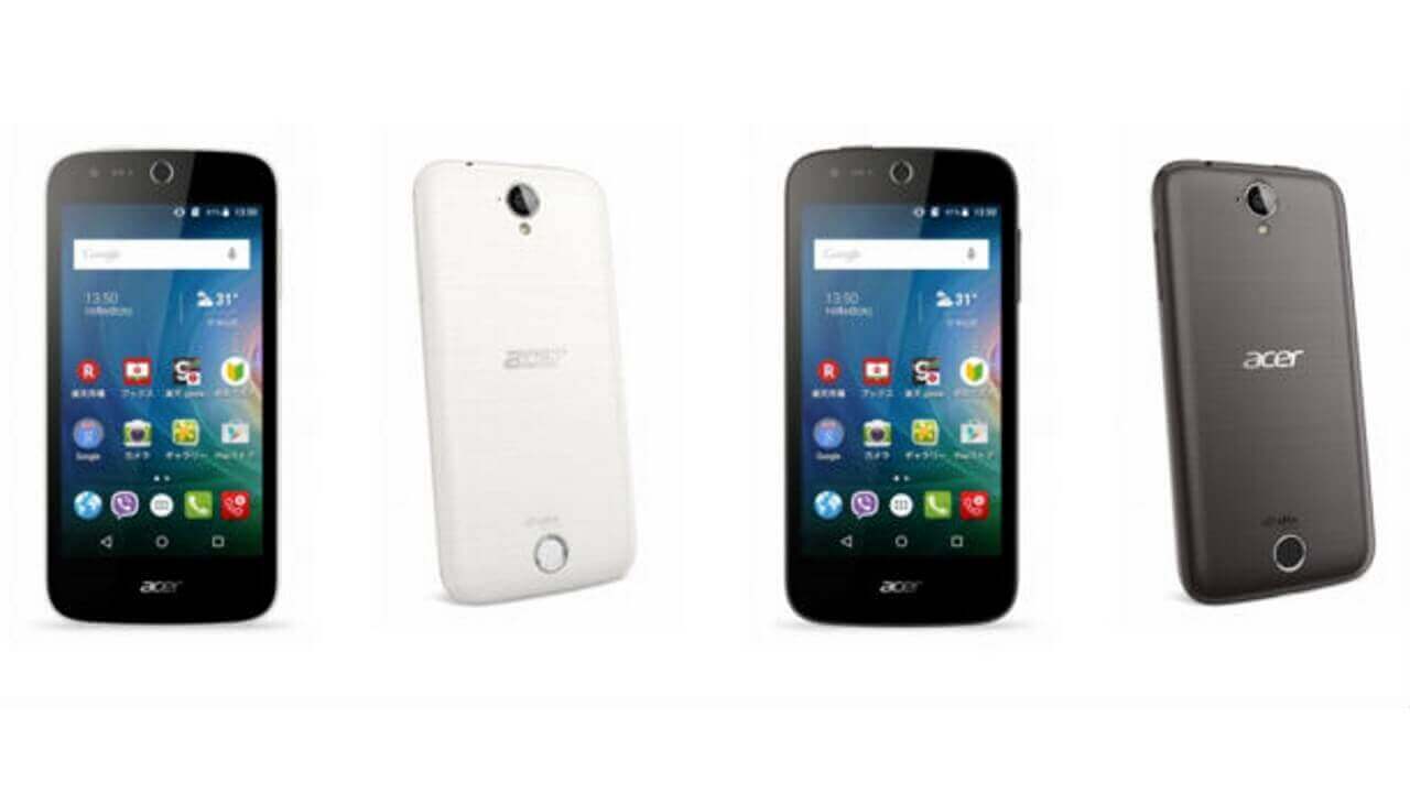 国内SIMフリー第二弾「Acer Liquid Z330」発表