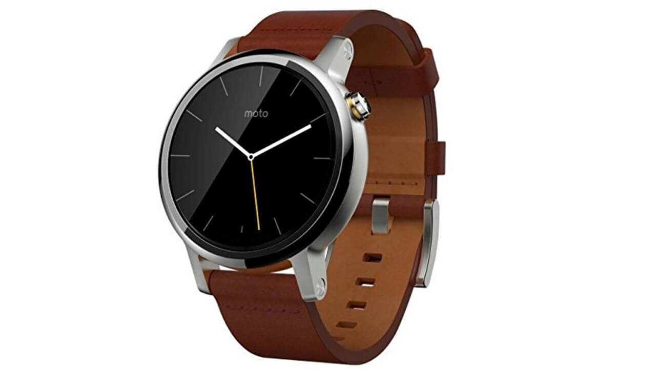 Amazon、「Moto 360 2nd Gen」46mmシルバーを7月31日発売に延期