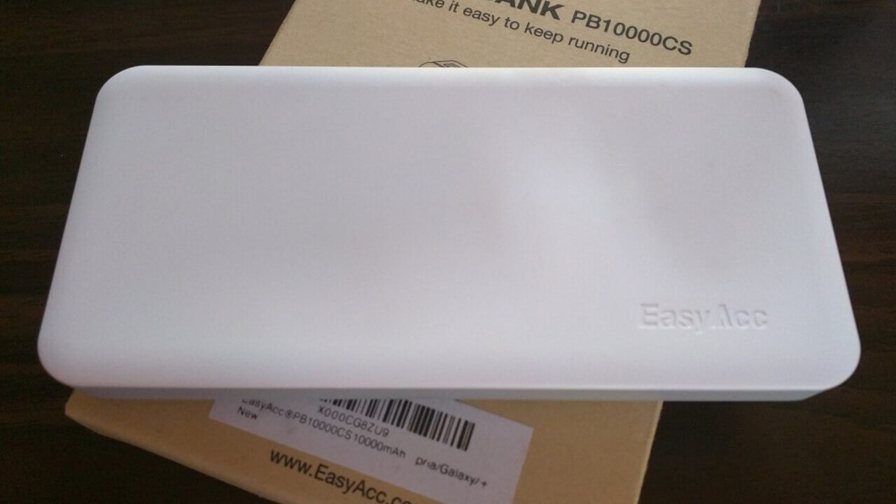 10,000mAh大容量コンパクトモバイルバッテリー「PB10000CS」紹介