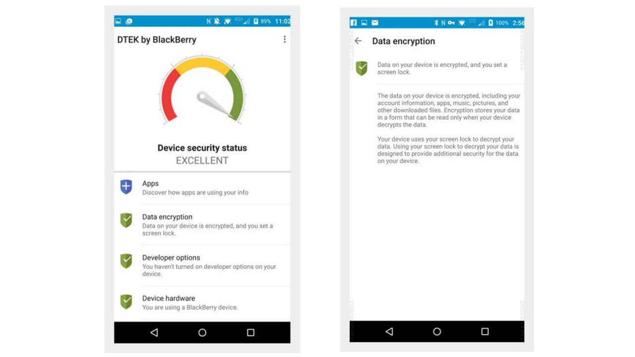 「Priv by BlackBerry」のセキュリティプラットフォーム