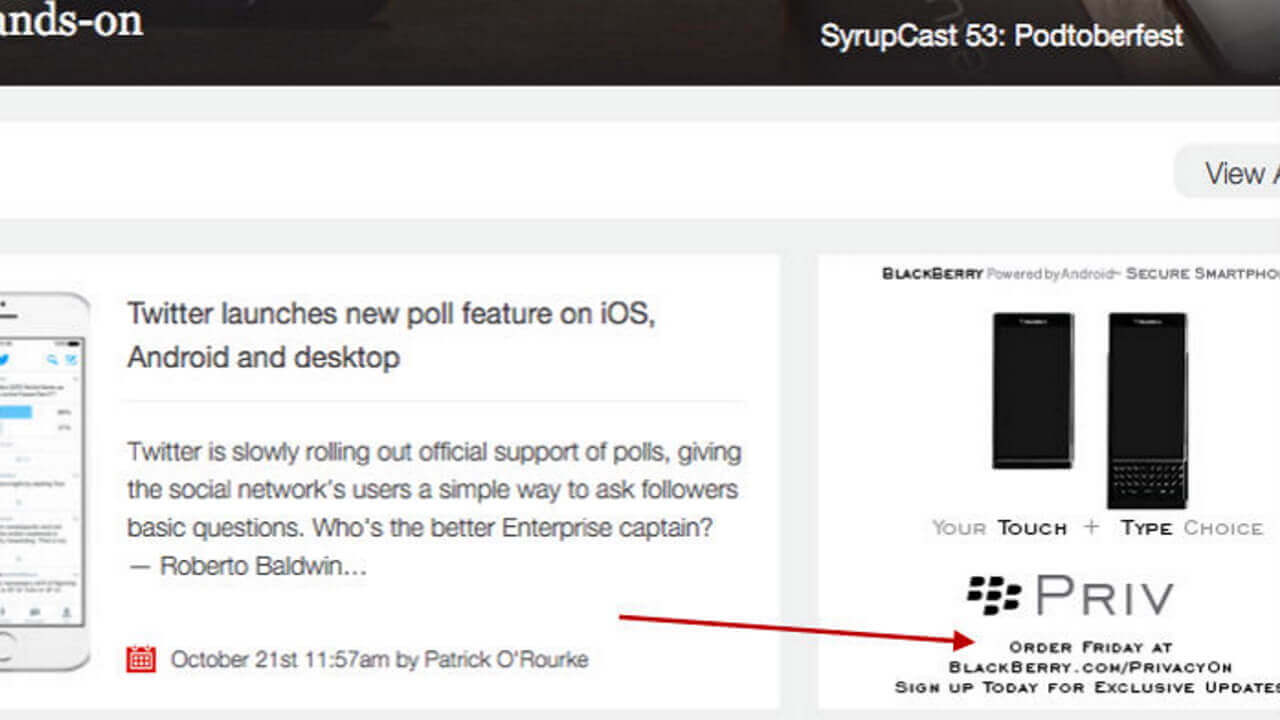 「Priv by BlackBerry」23日（金）注文開始？