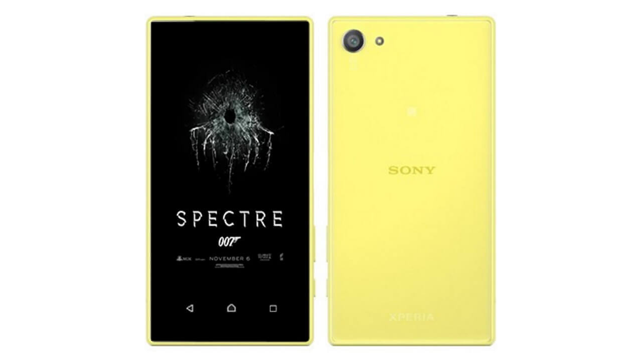 Handtecに「Xperia Z5 Compact Bond Edition」入荷