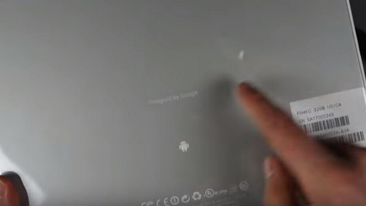 Android 6.0.1搭載タブレット「Pixel C」開封動画