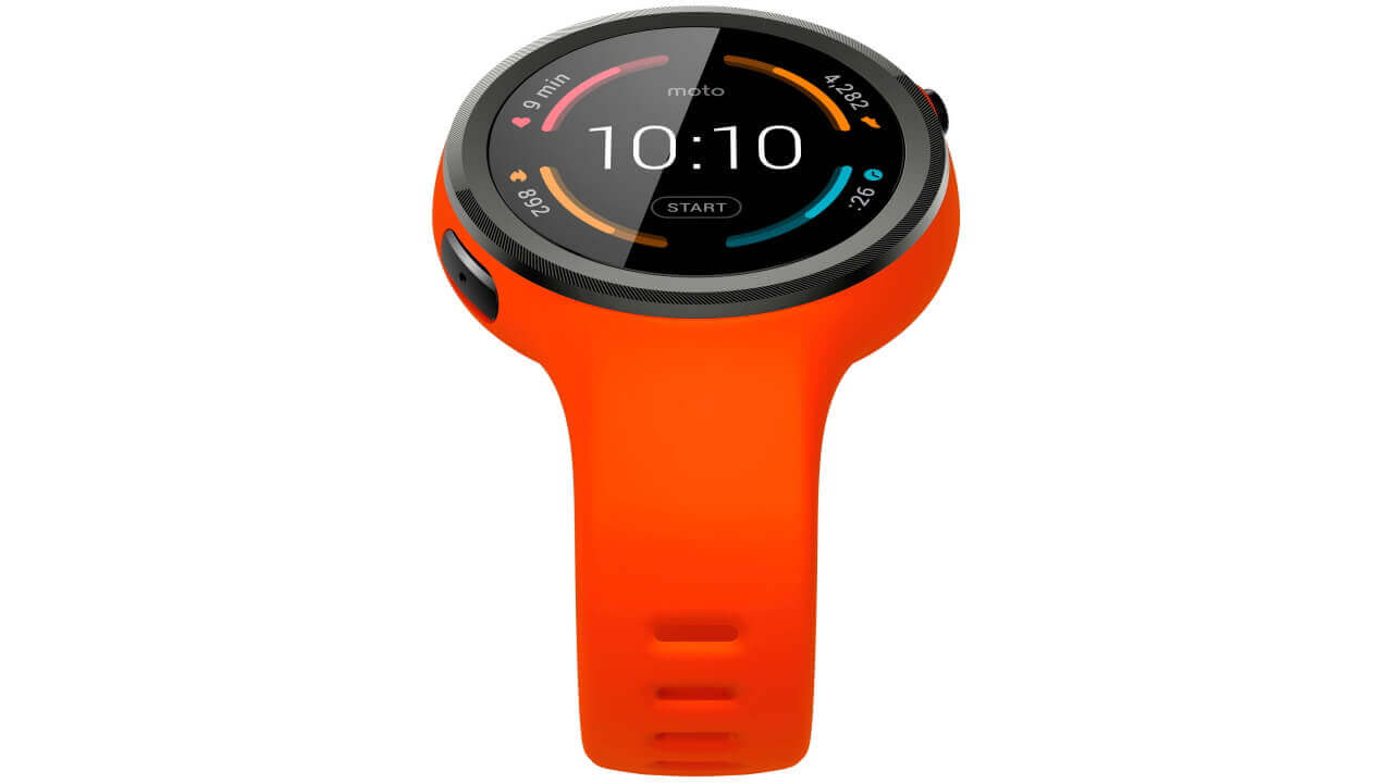 米Amazon、「Moto 360 Sport」発売
