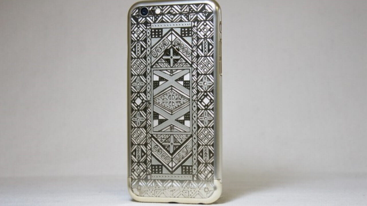 ネジ未使用超金属ケース「薄金 or iPhone 6/6s」に「PeaceAfrica」追加