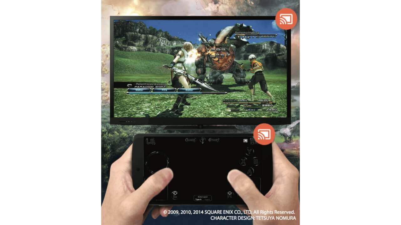 「ファイナルファンタジー XIII Google Cast Edition」配信予告