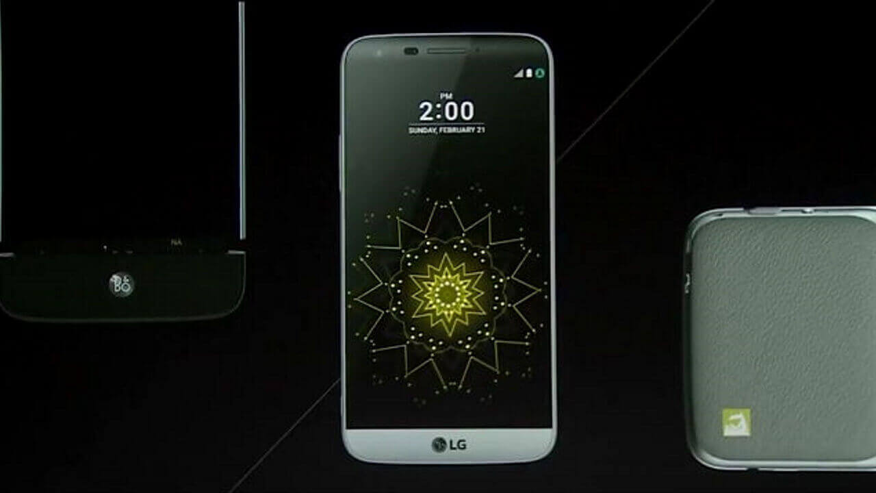 モジュールデザイン採用新フラッグシップ「LG G5」発表【MWC 2016】