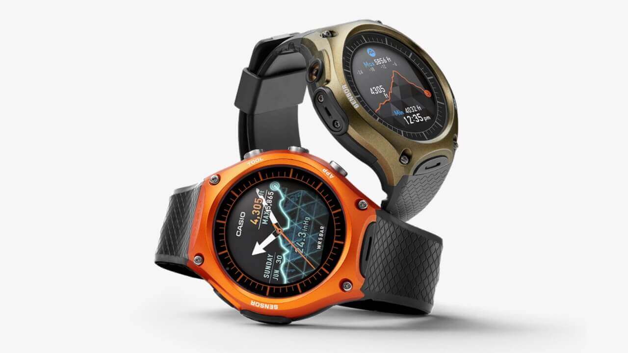 米Google Storeに「CASIO Smart Outdoor Watch」登場