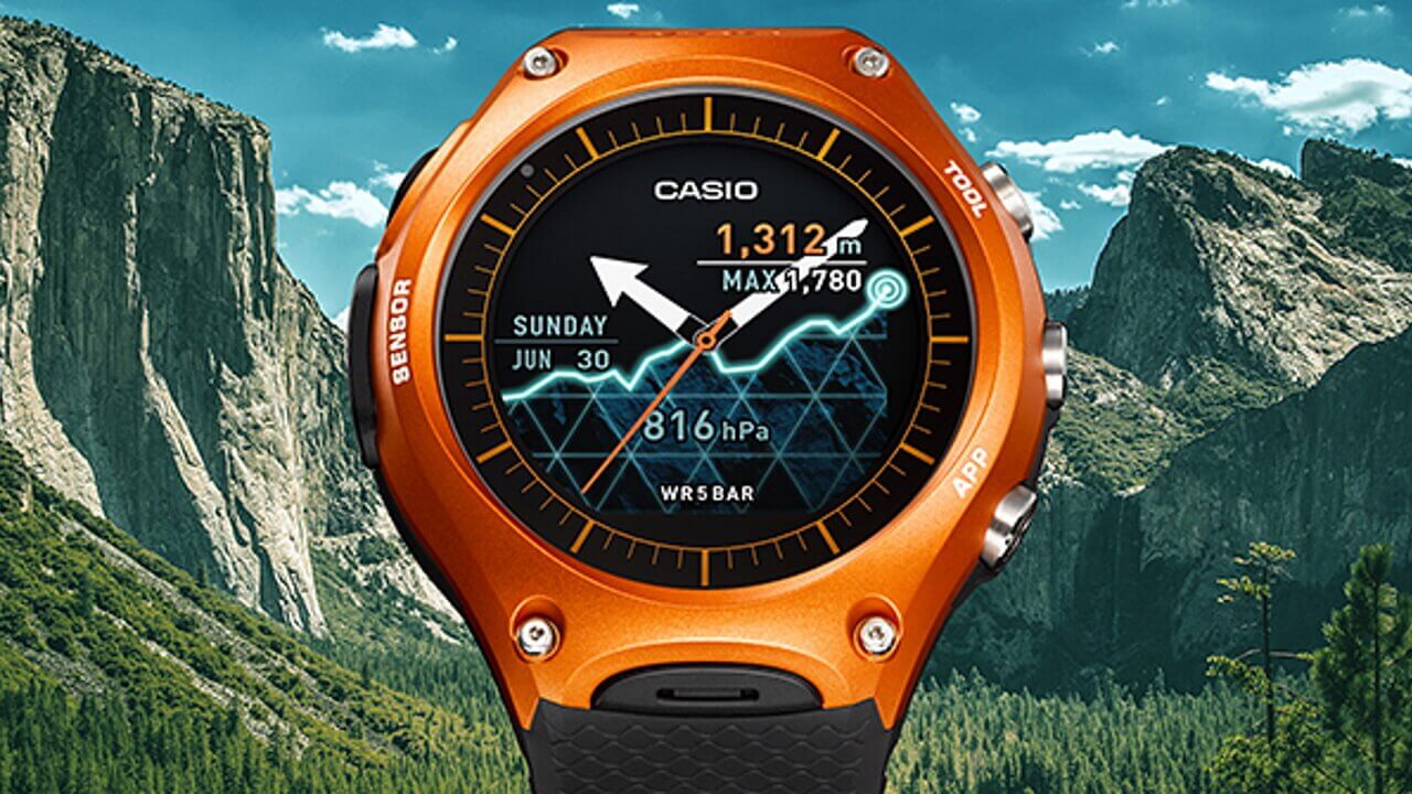 CASIO初Android Wear「WSD-F10」3月25日発売