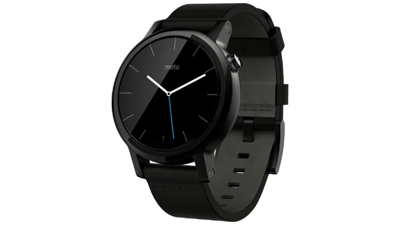 「Moto 360 2nd Gen」42㎜ブラックAmazonで発売