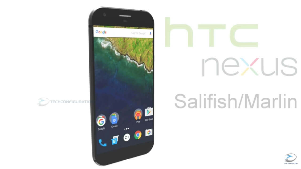 最新リーク情報を基にした「Nexus Sailfish/Marlin」3Dレンダ動画