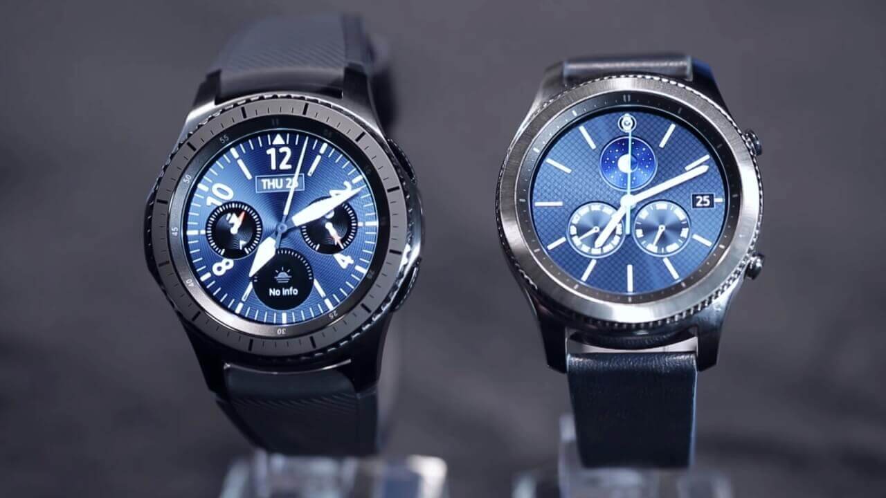 Samsung、スピーカー/GPS搭載新型スマートウォッチ「Gear S3 Frontire/S3 Classic」発表【IFA 2016】