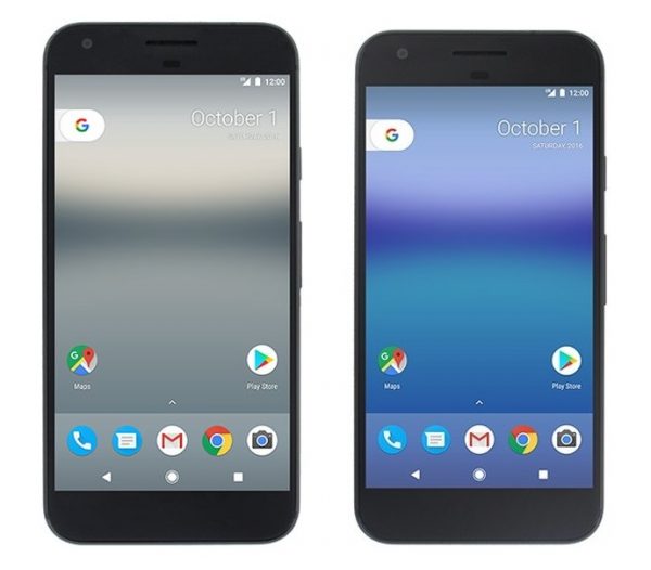 左:Pixel XL 右:Pixel