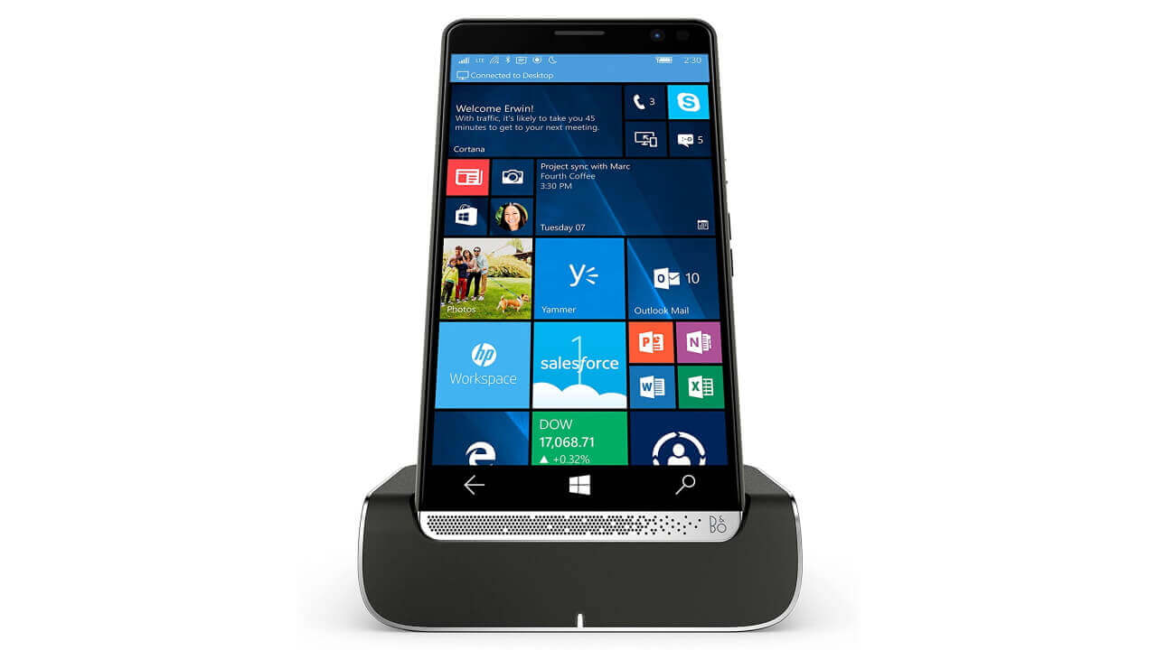 英Handtecに「HP Elite x3（デスクドック付）」入荷