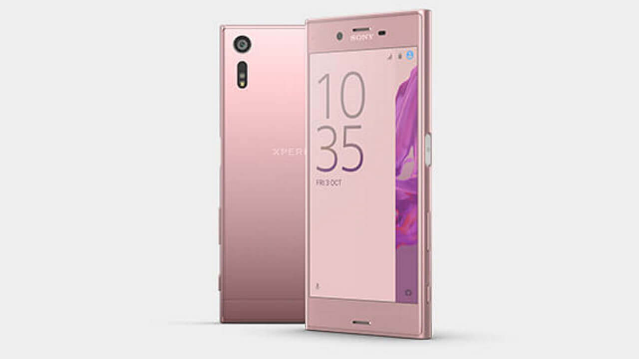 英国O2が「Xperia XZ」Deep Pink発売