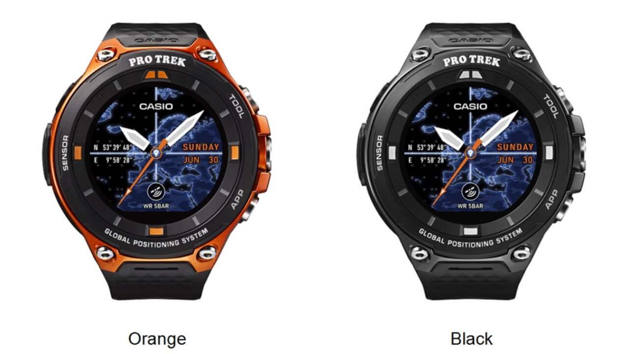 Android Wear 2.0「CASIO Smart Outdoor Watch WSD-F20」発表【CES 2017】