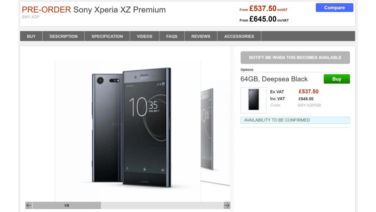 Xperia XZ Premium