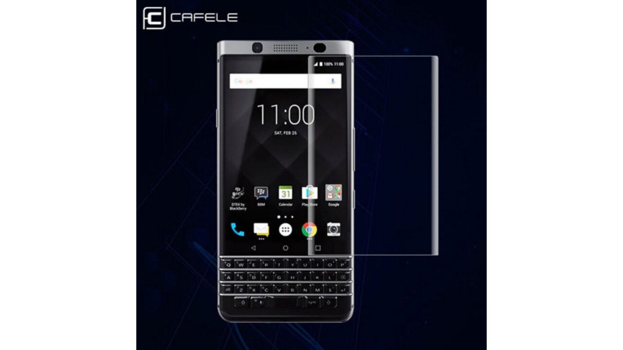 「KEYone」カーブエッジ対応保護フィルムが出回り始めた【レポート】