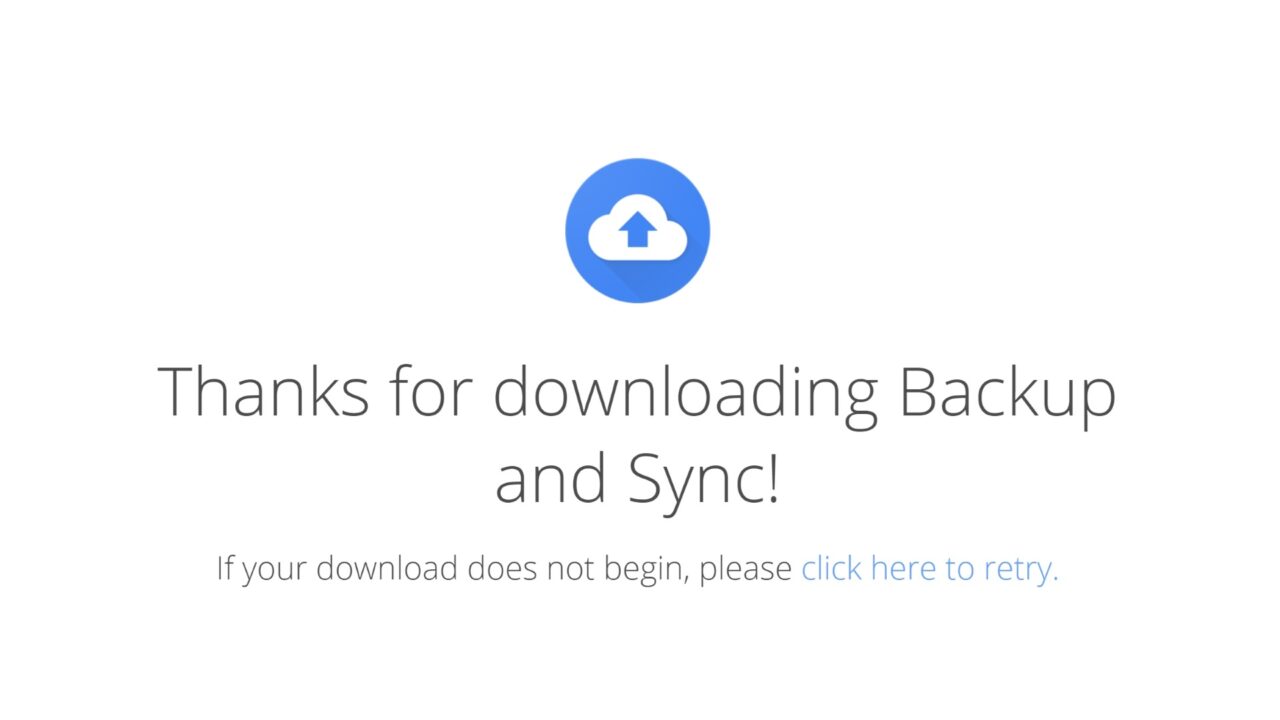 PC用「Google ドライブ」Backup and Syncリリース
