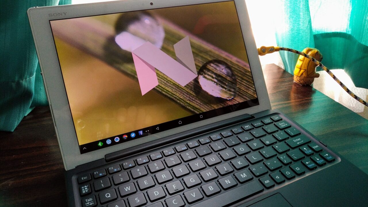 「Xperia Z4 Tablet（SGP771）」Android 7.1.1が降ってきた