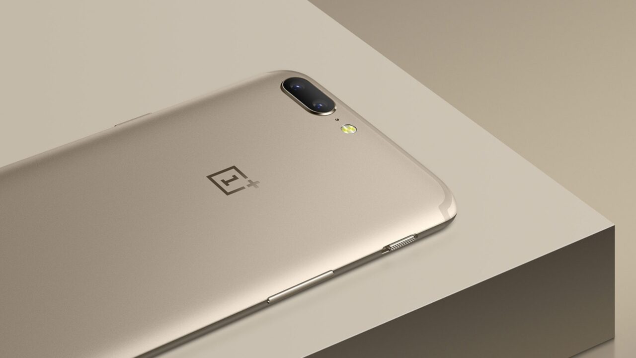 1ShopMobileに「OnePlus 5」ソフトゴールド入荷