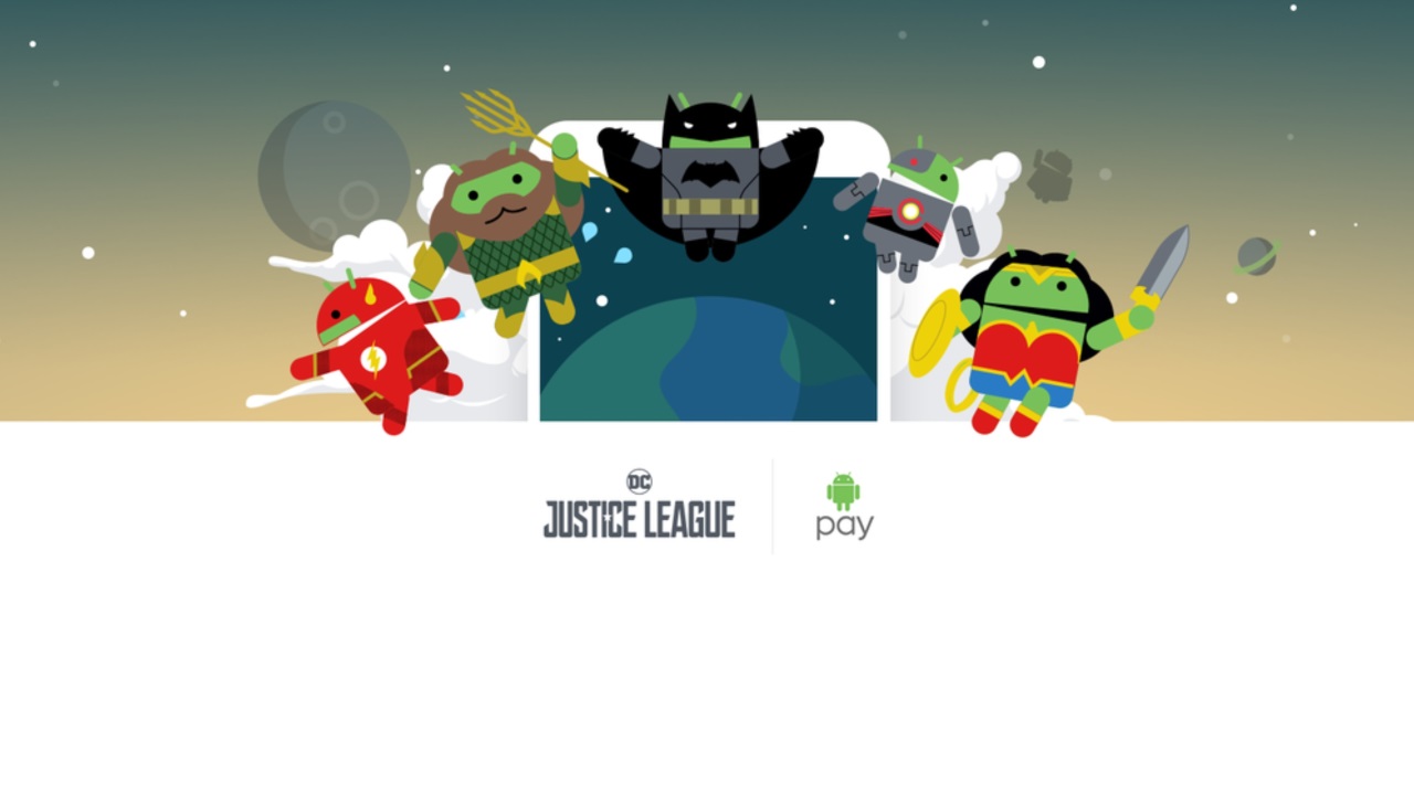 「Android Pay」ジャスティス・リーグコラボコレクション提供開始